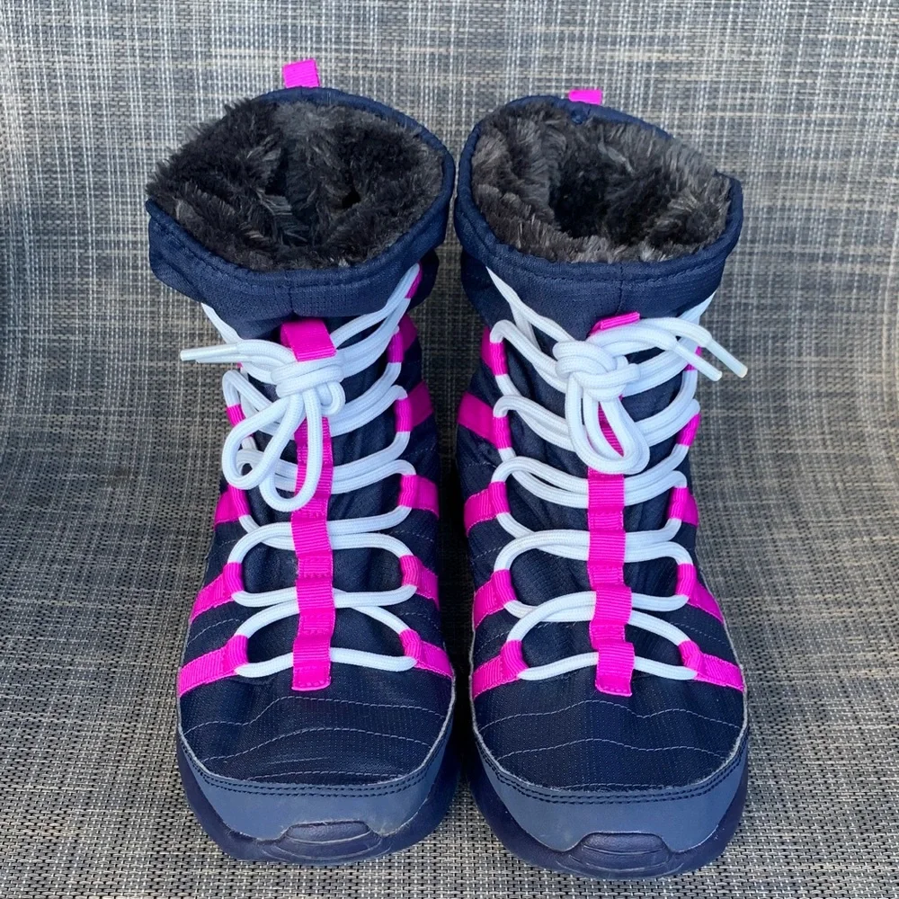 Nike Roshe One High GS 'Purple Dark Blue' Cozy boots Big Girls Size 6.5